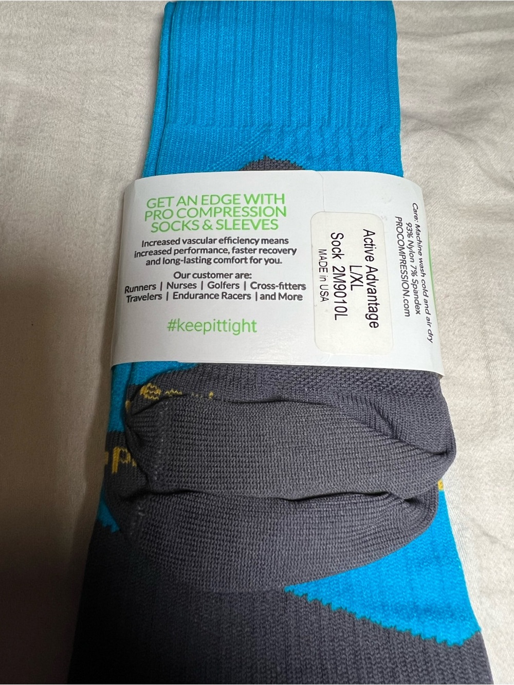 Pro Compression Active Advantage Compression Socks - Picture 3 of 3